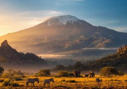 africa mount kenyaa