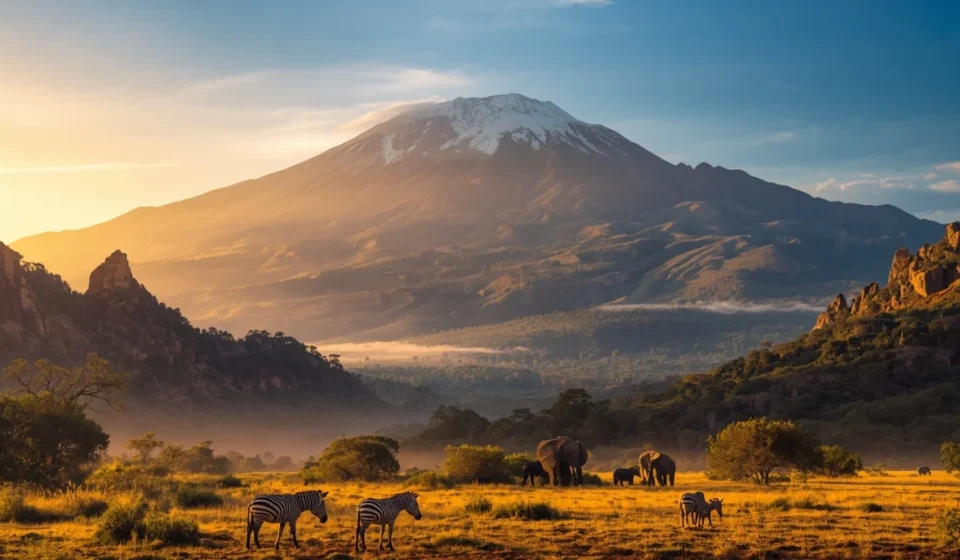 africa mount kenyaa
